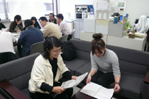 Rest and Study Room for Foreign Students