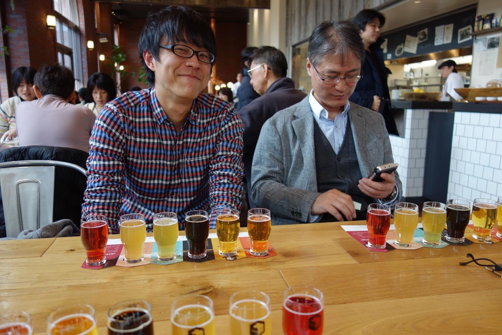 飲み比べ