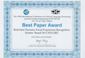 Duo Feng and Fuji Ren_Best Paper Award.png