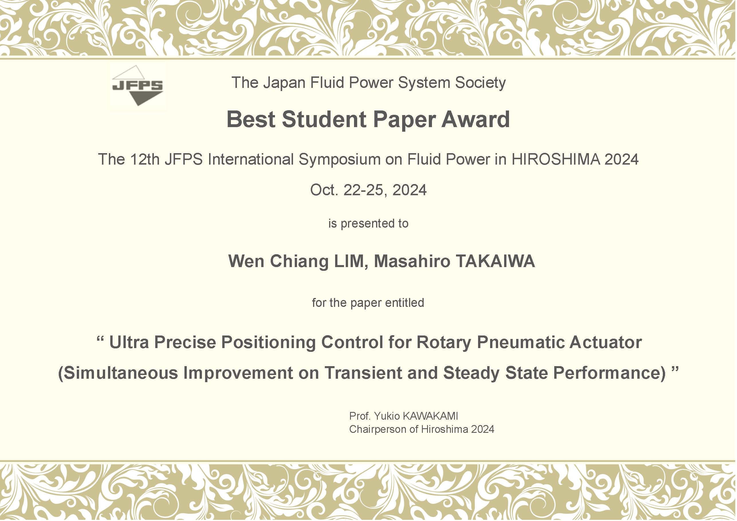 (Best student paper award Lim)_TAKAIWA MASAHIRO.jpg