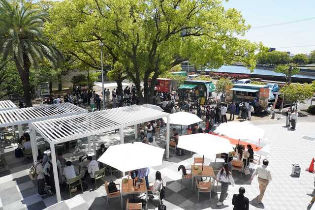徳島大学70周年記念事業「アスパイアの庭」完成記念オープンセレモニー